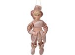 Clayre & Eef Ciondolo Decorativo Elf 10X8X28 Cm Rosa Tessile