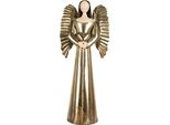 Clayre & Eef Angelo Decorativo 29X18X68 Cm Metallo Color Oro