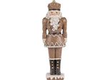 Clayre & Eef Decorazione Natalizia Figura Schiaccianoci 6X5X18 Cm Plastica Marrone