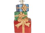 Clayre & Eef Supporto Per Albero Di Natale Regalo 25X28X48 Cm Materiale Ceramico Rosso