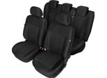 Coprisedili Auto Set Coprisedili Auto Nero Per Hyundai I20 2 Ii (15-)