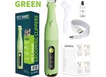 Inf Toelettatore Per Animali Domestici: Abs, 17X3.1X1.8Cm, Per Zampe, Orecchie E Altro Verde