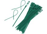 100PCS Fascette Per Alberi Fascette Per Piante Regolabili Fascette Per Giardini Fascette Flessibili Per Piante Per Il Sostegno Di Piante Di Rose E Arbusti