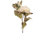 Fiore Artificiale Clayre & Eef 12X10X77 Cm In Plastica Bianca