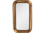 Clayre & Eef Specchio 21X2X36 Cm Plastica Color Oro