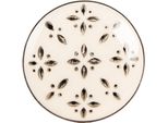 Pomello Per Porta Clayre & Eef Ø 4X3 Cm In Ceramica Beige