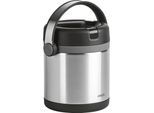 Emsa 509244 Emsa Mobility Contenitore Isolato Per Alimenti In Acciaio Inox Da 1,2 L Nero/Antracite