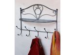 Dandibo Appendiabiti Da Parete Vintage Con Mensola Appendiabiti Da Parete 20122 38 Cm Appendiabiti Da Parete Ganci Da Parete Ganci Da Parete