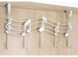 Appendiabiti Per Porta 131019 Gancio Per Porta 42 Cm Appendiabiti Gancio Per Porta / Colore: Bianco