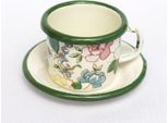 Tazza Smaltata Con Piattino 11/61 Tazza Smaltata 5 Cm Tazza Da Caffè Tazza Da Caffè