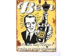 Murale Birra Con Apribottiglie 40 Cm Apribottiglie 21261 Giallo Apribottiglie Da Parete