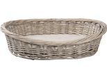 Cesto Per Cani Clayre & Eef 74X57X19 Cm Rattan Grigio