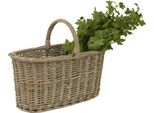 Cesto Portaoggetti Clayre & Eef 51X22X40 Cm Rattan Marrone