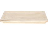 Vassoio Da Portata Clayre & Eef Decoration 41X28X4 Cm Legno Marrone