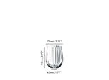 Riedel Optische "O"" Whisky 2 StüCk 51500005"