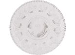 Piatto Da Portata Clayre & Eef Ø 25 Cm In Vetro