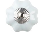 Pomello Per Porta Clayre & Eef Ø 4 Cm In Ceramica Blu