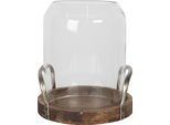 Lanterna Clayre & Eef Ø 22X27 Cm Legno