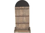 Portabicchieri Clayre & Eef 38X24X79 Cm Legno Marrone