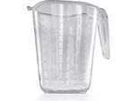Caraffa Graduata 1L In Plastica Trasparente Caraffa Graduata Volume Di Riempimento 1 Litro Caraffa Graduata