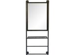 Specchio Clayre & Eef 48X124 Cm Legno Nero