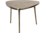 Tavolino Clayre & Eef 69X69X47 Cm In Alluminio Color Oro