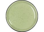 Piatto Da Portata Clayre & Eef Ø 27 Cm In Ceramica Verde