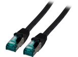Efb MK6001.40B Efb RJ45 Patchkabel S/Ftp, Cat.6A, Lszh, 40M, Schwarz