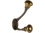 Clayre & Eef Gancio Da Parete 3X5X9 Cm Metallo Color Oro