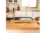 Piastre Elettriche Cecotec Tasty&Grill 2000 Bamboo Black