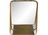 Clayre & Eef Specchio 26X32 Cm Metallo Color Rame