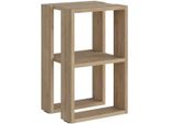 Comodino Houseland Lonie In Rovere Naturale