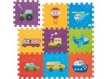 Tappeto Puzzle Relaxdays Con Veicoli
