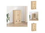 Vidaxl Credenza Sonoma-Quercia 60X35,5X103,5 Cm Materiale A Base Di Legno - Credenze