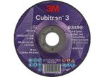 10X 3M™ Cubitron™ 3 Disco Da Sbavo, 93498, 36+, T27, 125 Mm X 3,2 Mm X 22,23 Mm, It, 10/Confezione, 20 Pezzi/Ve