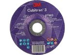 25X 3M™ Cubitron™ 3 Trennscheibe, 87963, 36+, T42, 125 Mm X 2,5 Mm X 22,23 Mm, It, 25/Pack, 50 StüCk/Ve