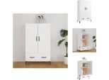 Vidaxl Credenza Bianca 70X31X115 Cm In Legno - Credenze