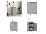 Vidaxl Credenza Grigio Sonoma 40X35X70 Cm Materiale A Base Di Legno - Credenza - Credenze - Armadio - Armadio Portaoggetti