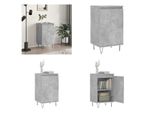Vidaxl Credenza Grigio Cemento 40X35X70 Cm In Legno - Credenza - Credenza - Armadio - Armadio Portaoggetti