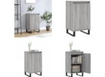 Vidaxl Credenza Grigio Sonoma 40X35X70 Cm Materiale A Base Di Legno - Credenza - Credenze - Armadio - Armadio Portaoggetti