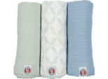 Panno Idrofilo Lodger - 3 Pezzi - 70 X 70 Cm - Matcha - Menta Piperita | Pannolini Idrofili Grandi