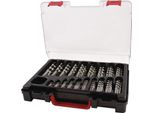 Magazzino Per Punte Elicoidali Din 338 Tipo N 1-10 Mm Crescente Di 0,5 Mm Hss 170 Pezzi