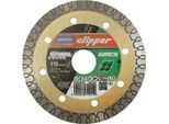 Disco Diamantato Extreme Gres Ø 115 Mm Foro 22,23 Mm Larghezza Segmento 1,3 Mm Altezza Segmento 10 Mm