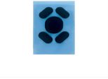 Inf Piedini Di Ricambio In Teflon Per Mouse Logitech G102/GPRO - 1 Set