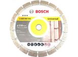 Disco Diamantato Bosch Universal 230 Mm 22.23 Mm Per Taglio Universale