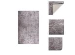 Vidaxl Tappeto Lavabile 160X230 Cm Grigio Antiscivolo - Tappeti