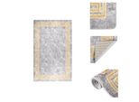 Vidaxl Tappeto Lavabile 160X230 Cm Grigio Antiscivolo - Tappeti