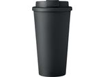 Midocean - Tazza Per Bere "Tuesday"", A Doppia Parete, 450Ml MO386 (Taglia Unica) (Nero)"