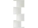 Scaffale A Muro Rebecca Mobili Balay 125X50X25 Truciolato Bianco Moderno
