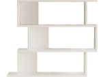 Scaffale A Muro Rebecca Mobili Shair 88X104X27 Truciolare Bianco Moderno